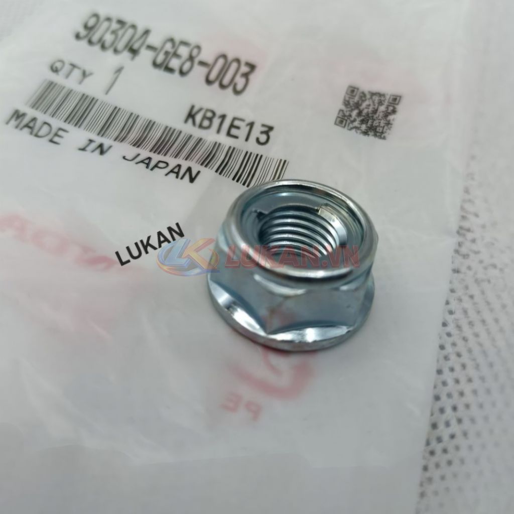 Ốc tán bắt trục cốt gắp, gấp càng xe DREAM Thái zin Honda xịn 90304-GE8-003
