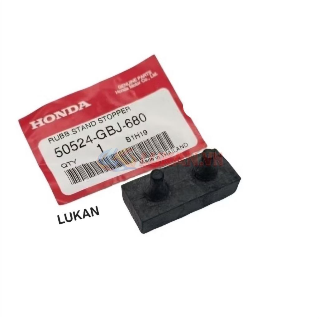 Cao su chân chống đứng 2 lỗ xe WAVE, FUTURE.... zin Honda Thái 50524-GBJ-680 - Ảnh 2