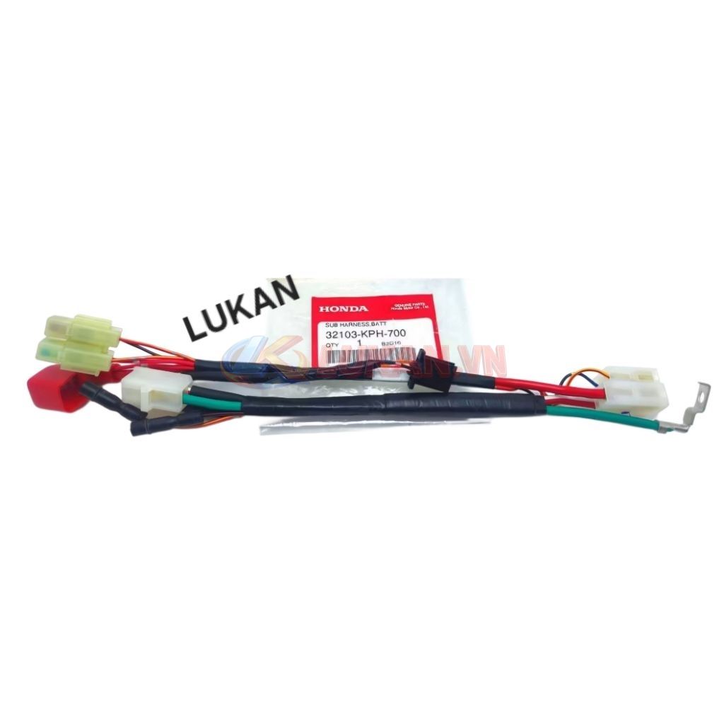 Dây điện bình ắc quy xe FUTURE 2, NEO, X 125... zin Honda 32103-KPH-901 - Ảnh 7