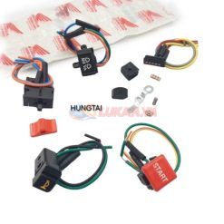 Bộ 5 nút bật cùm, công tắc điện xe DREAM Thái zin chính hãng
