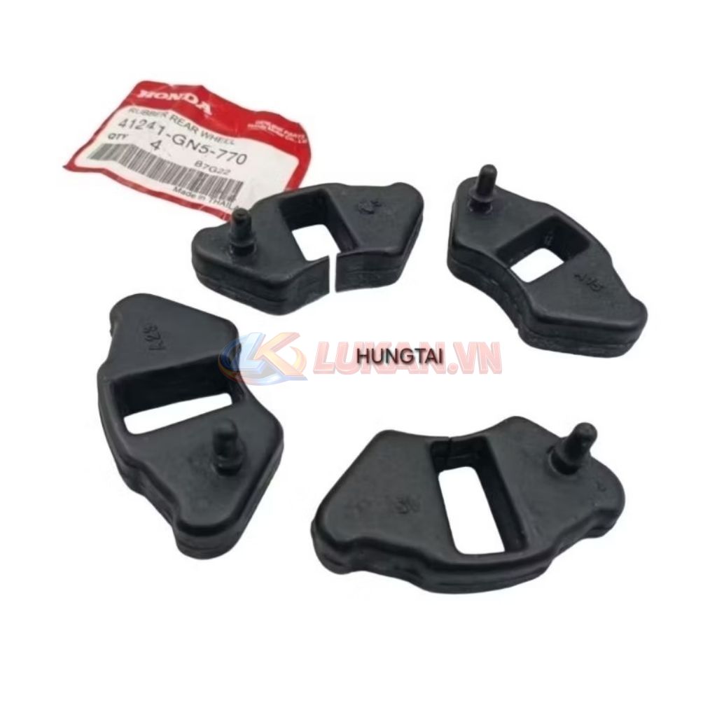 Bộ 4 cao su đùm, nhông tải sau, cùi dĩa DREAM, WAVE, CUB... zin Honda Thái 41241-GN5-770 - Ảnh 4
