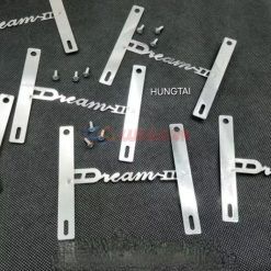 Chữ Dream inox bọc cao su, cảng tay xách xe DREAM kèm ốc