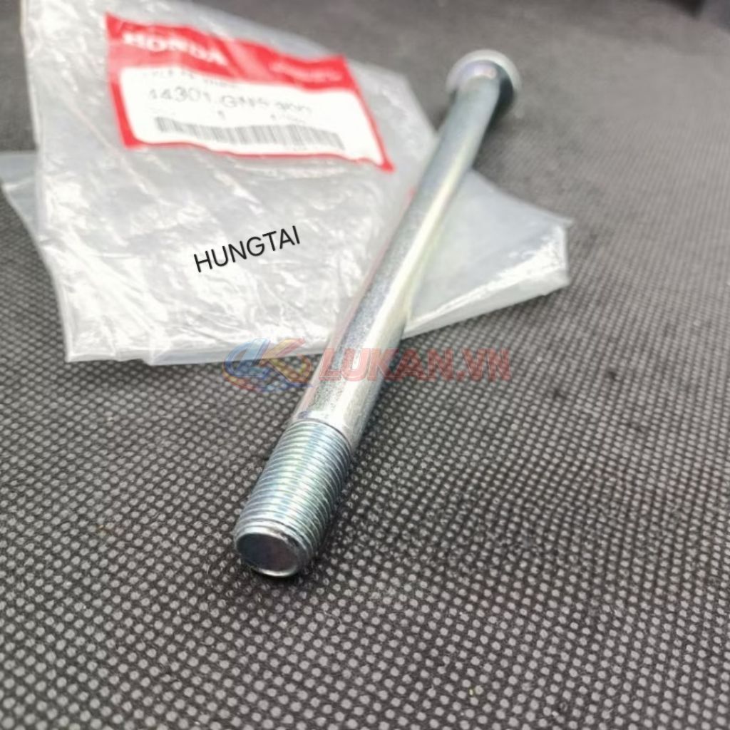 Trục cốt bánh đùm trước xe DREAM Thái zin chính hãng Honda 44301-GN5-900 - Ảnh 5