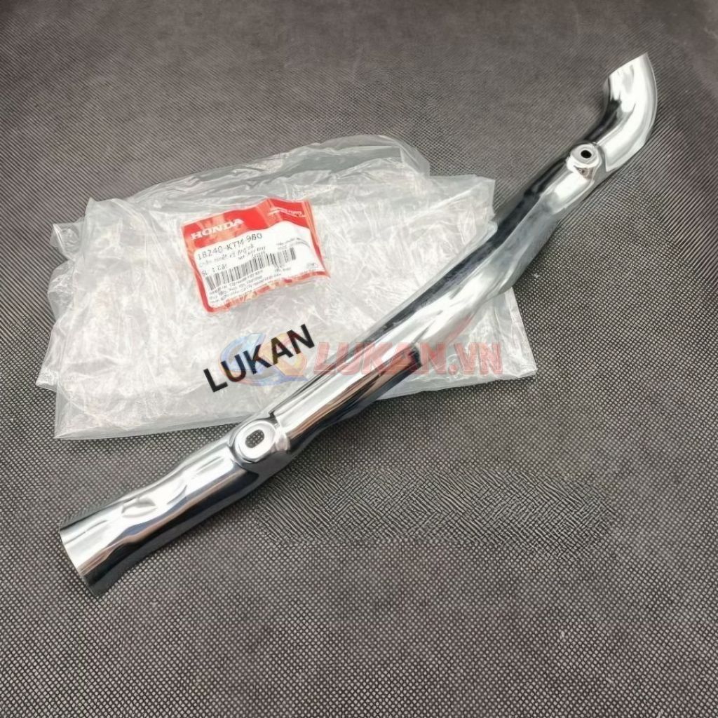 Ốp vĩ che cổ pô ống xã xe FUTURE NEO 125... zin chính hãng 18240-KTM-980 - Ảnh 2