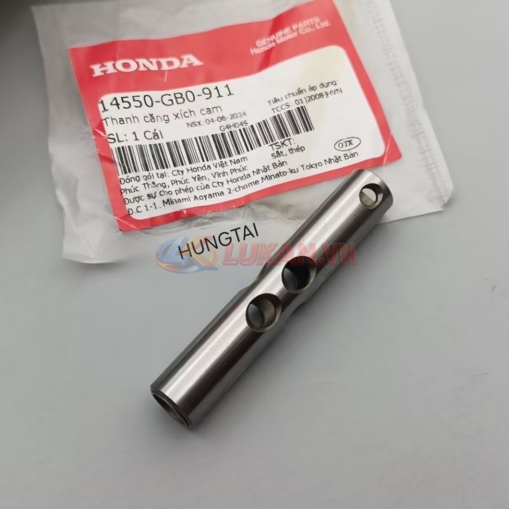 Ti ống sáo, tăng sên xích cam DREAM, WAVE, FUTURE, CUB... zin Honda 14550-GB0-911 - Ảnh 2