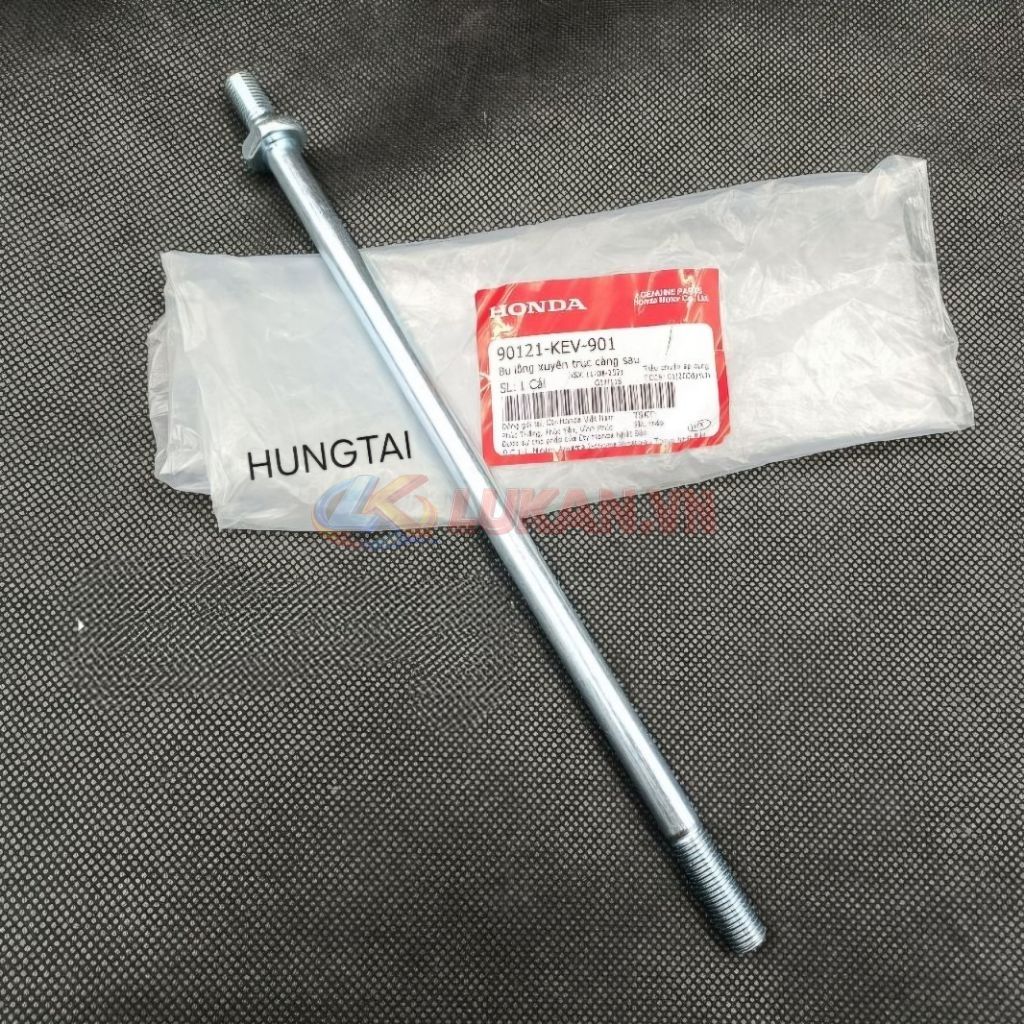 Cốt trục càng gắp, gấp bánh sau Super DREAM, WAVE ALPHA, ZX, FUTURE 1... zin 90121-KEV-901, 90120-GN5-830 - Ảnh 2