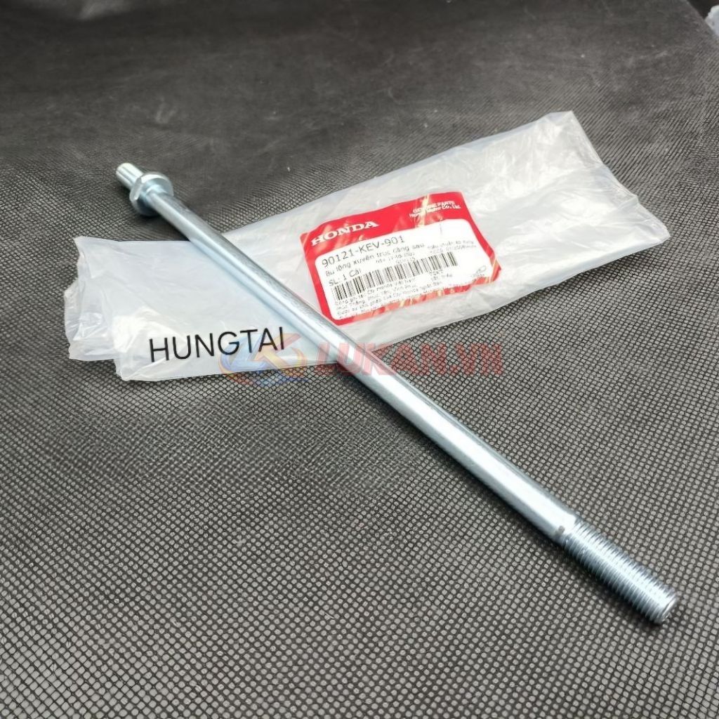 Cốt trục càng gắp, gấp bánh sau Super DREAM, WAVE ALPHA, ZX, FUTURE 1... zin 90121-KEV-901, 90120-GN5-830 - Ảnh 3