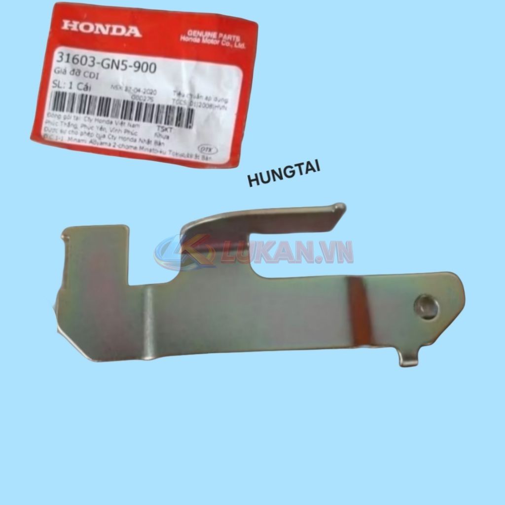 Khung, pass giá đỡ CDI, treo cục IC, Rơ le xi nhan xe DREAM zin Honda 31603-GN5-900 - Ảnh 2