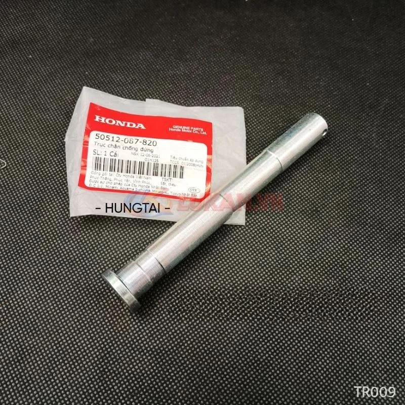 Trục cốt chân chống đứng xe WAVE ALPHA, ZX, FUTURE 1... zin 50512-087-820 - Ảnh 2