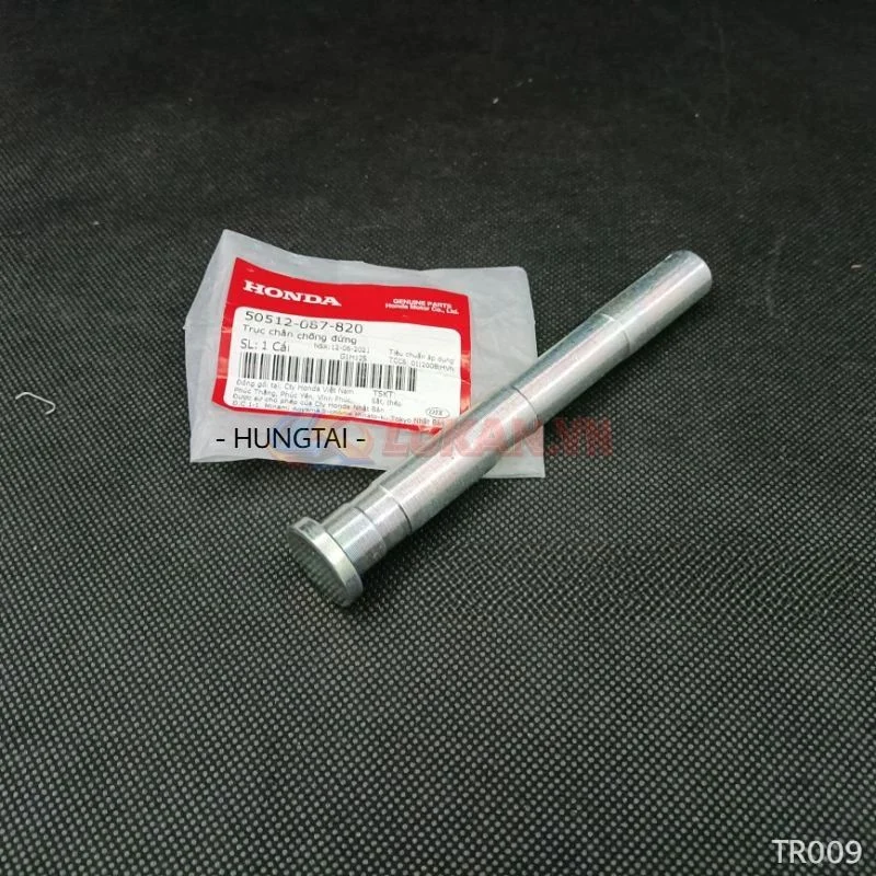 Trục cốt chân chống đứng xe WAVE ALPHA, ZX, FUTURE 1... zin 50512-087-820 - Ảnh 3