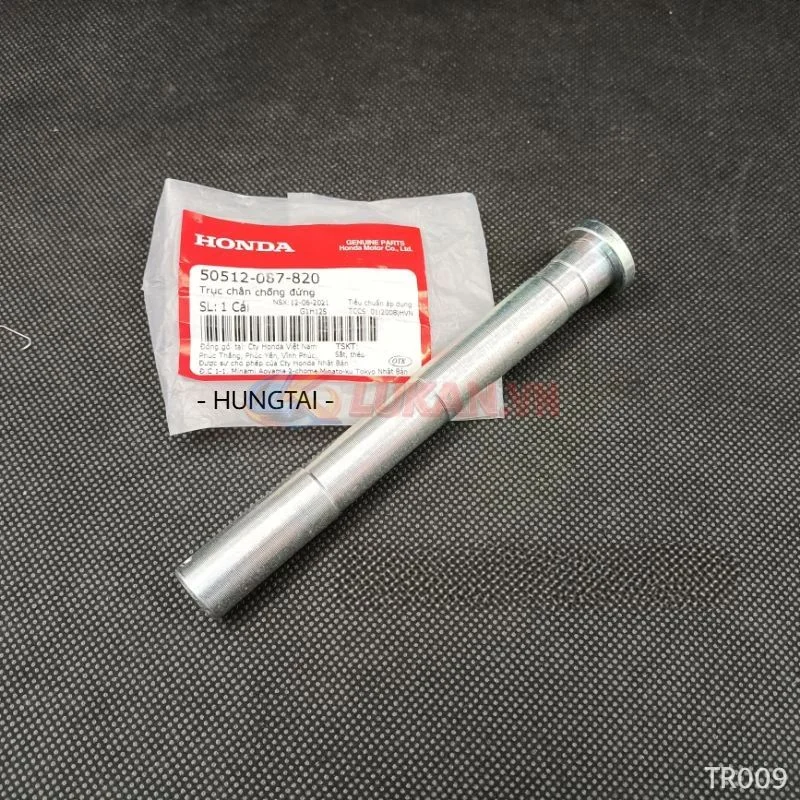 Trục cốt chân chống đứng xe WAVE ALPHA, ZX, FUTURE 1... zin 50512-087-820 - Ảnh 4