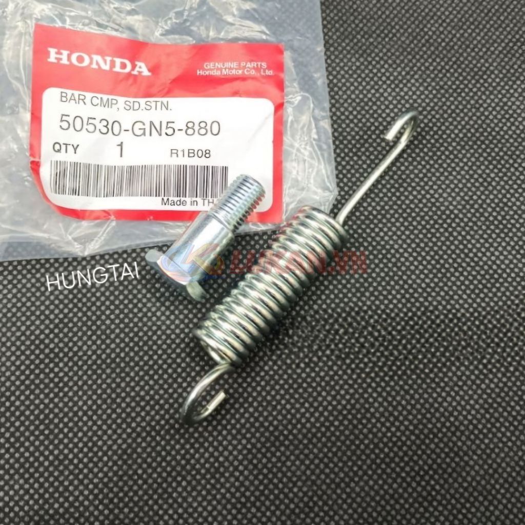 Ốc, lò xo gắn chân chống nghiêng xe DREAM Thái zin Honda - Ảnh 3