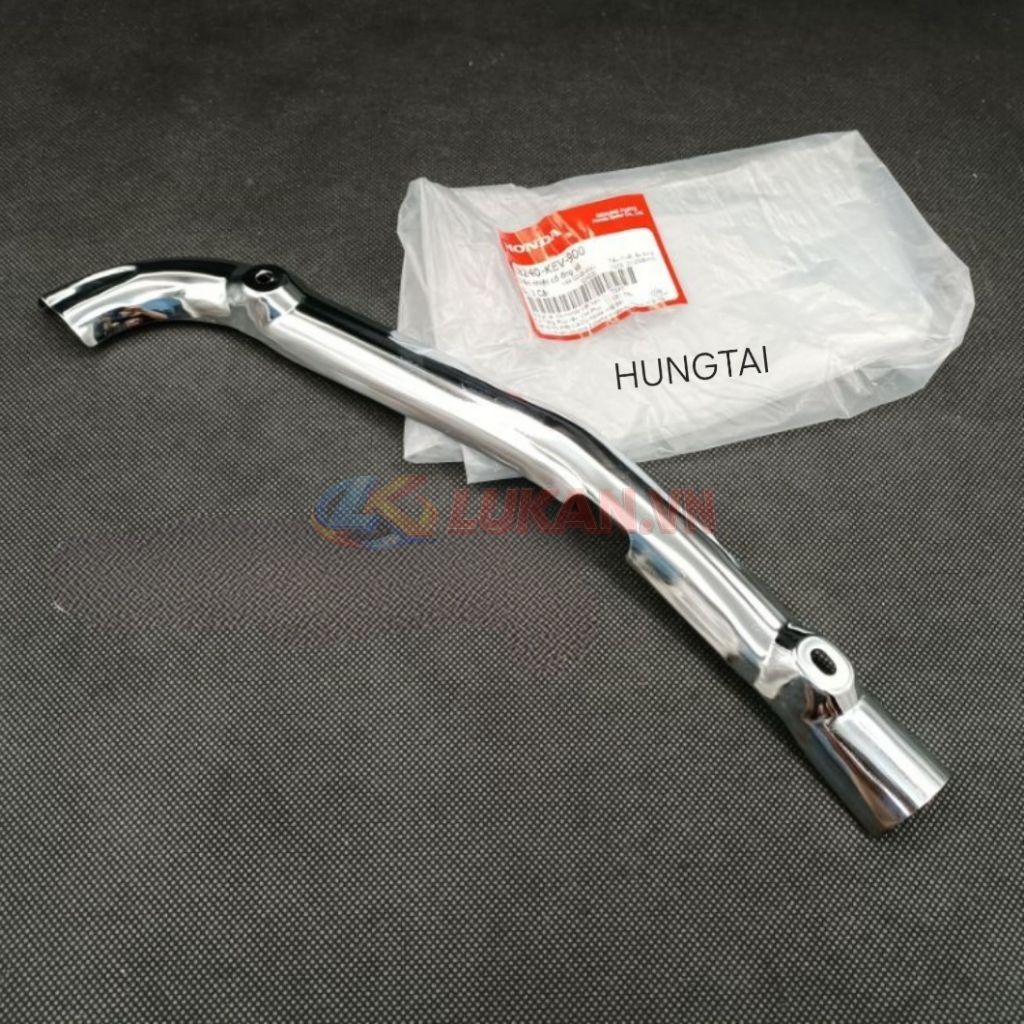 Ốp vĩ che cổ pô, ống xã xe WAVE ALPHA đời đầu zin 18240-KEV-900