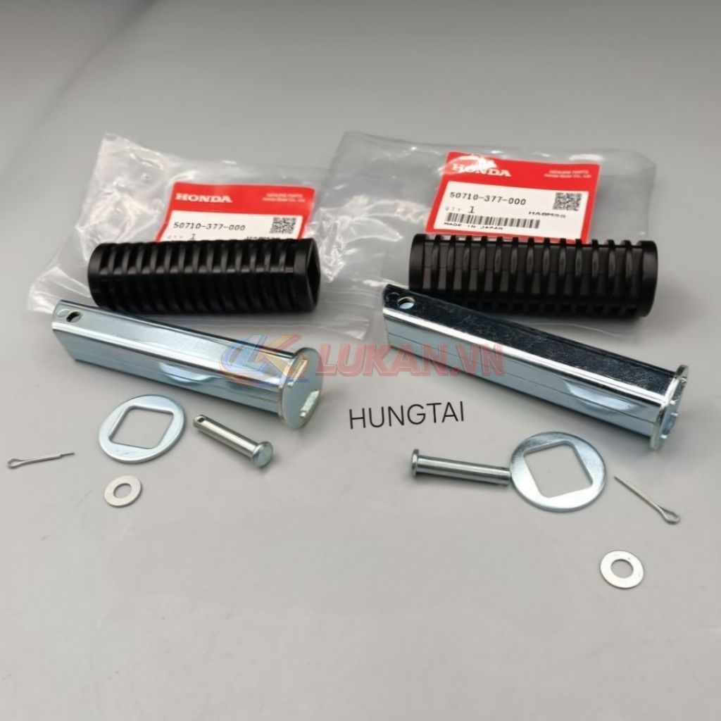 Full bộ cao su gác chân sau xe DREAM Thái zin Honda Nhật - Ảnh 2