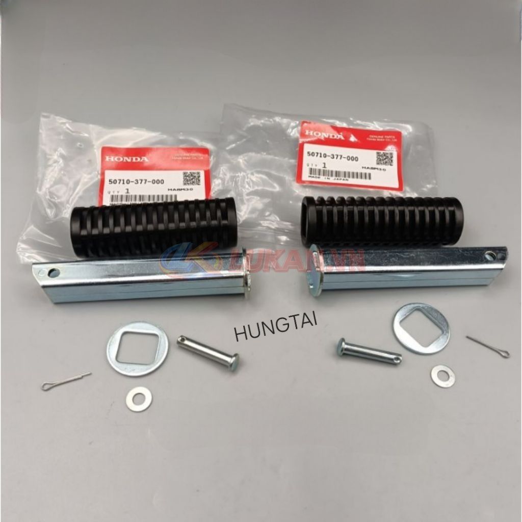 Full bộ cao su gác chân sau xe DREAM Thái zin Honda Nhật - Ảnh 3