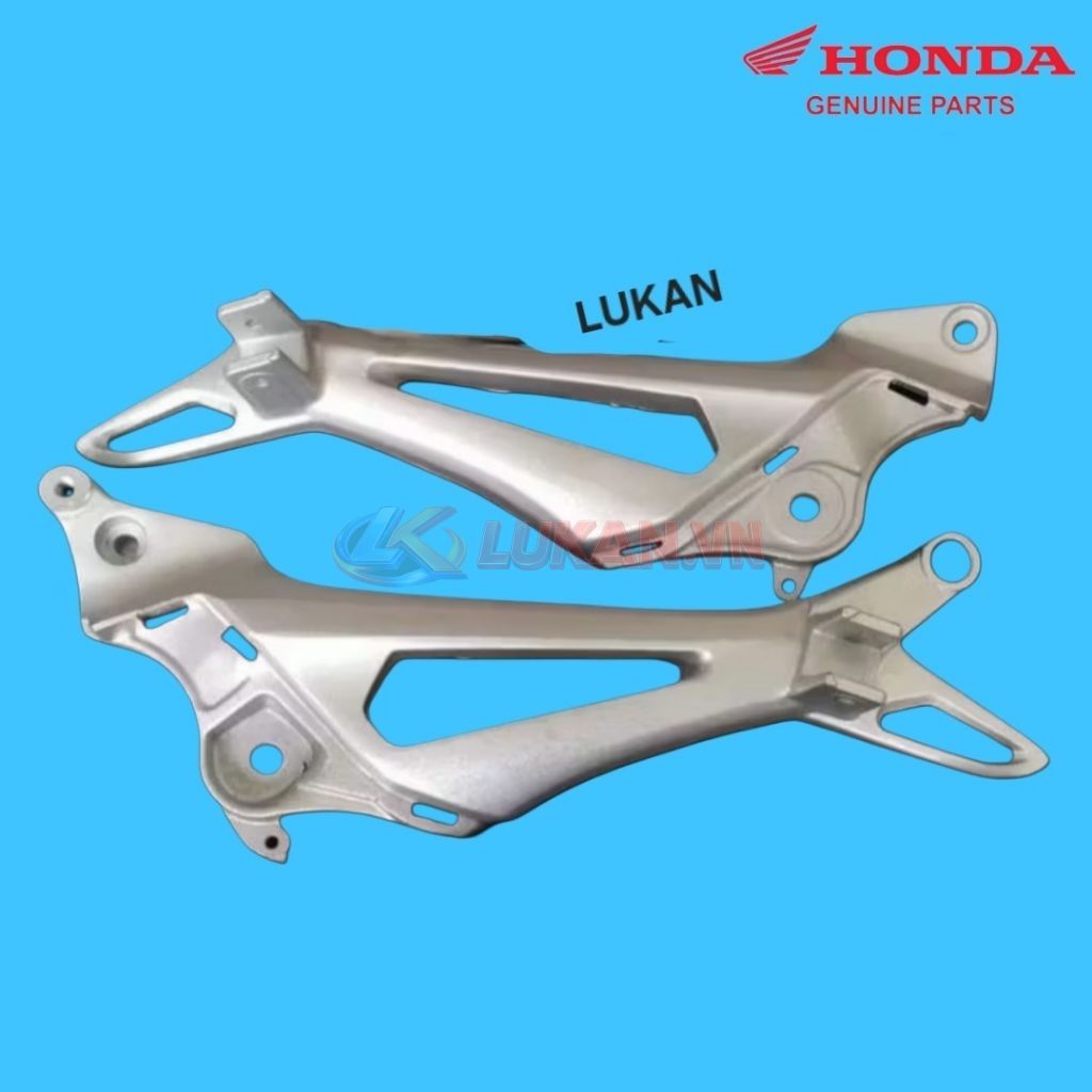 Cặp đùi pass nhôm gác chân sau xe WAVE RSX 100 zin Honda 50605-KVR-600