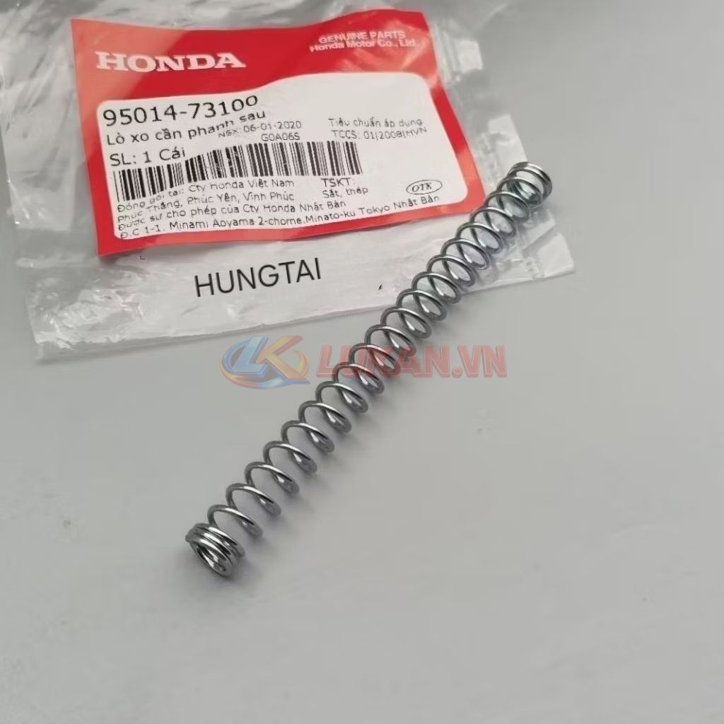 Lò xo đũa thắng phanh sau DREAM, WAVE, FUTURE... zin Honda 95014-73100 - Ảnh 2