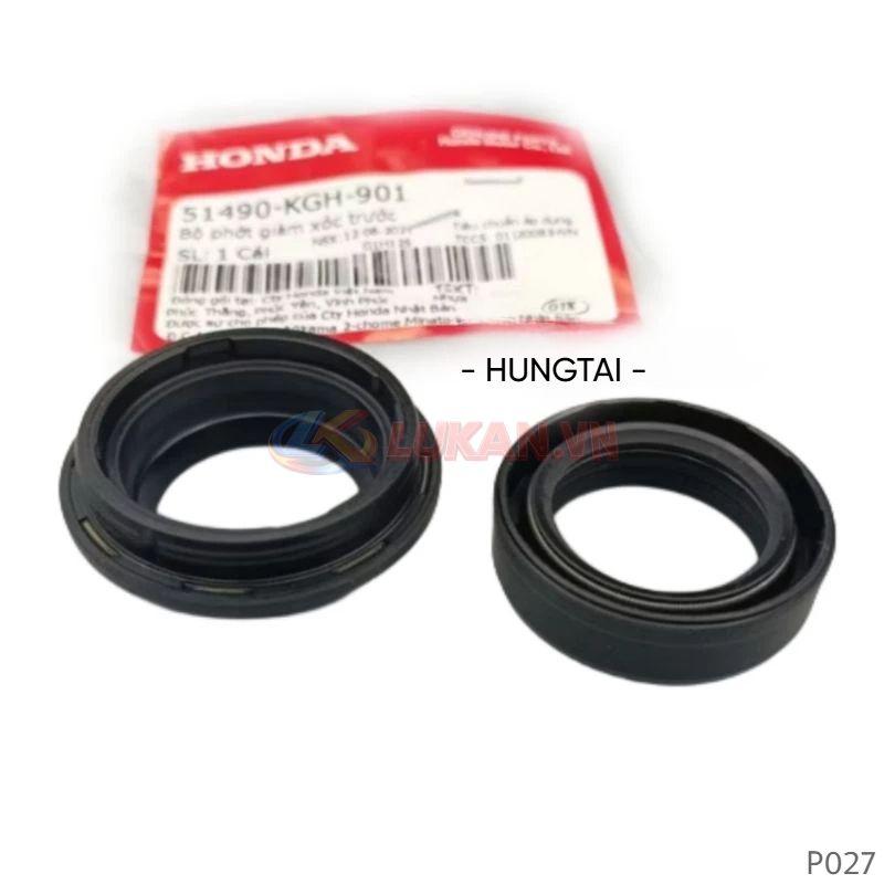 2 phốt cao su giảm sóc, ti phuộc trước DREAM, WAVE, FUTURE.... zin 51490-KGH-901 - Ảnh 3
