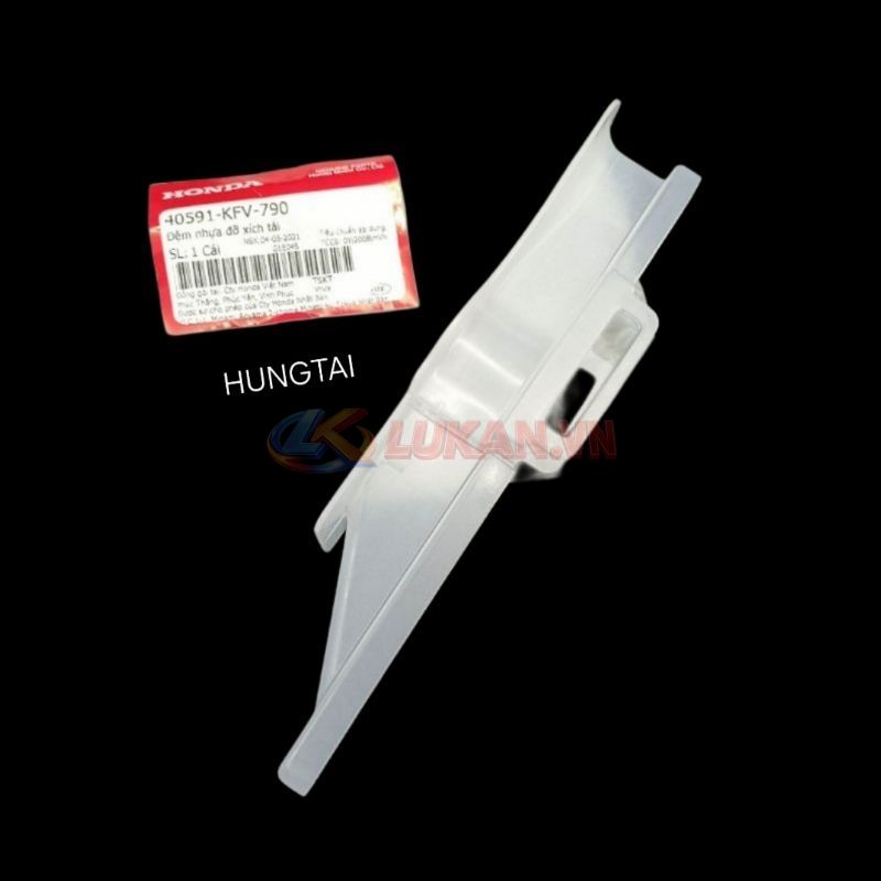 Nhựa đỡ sên gấp, xích càng gắp xe Super DREAM zin chính hãng 40591-KFV-790 - Ảnh 3