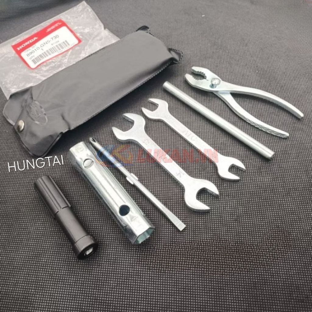 Bộ dụng cụ túi đồ nghề xe DREAM, WAVE... zin Honda Thái 89010-GN5-730 - Ảnh 2