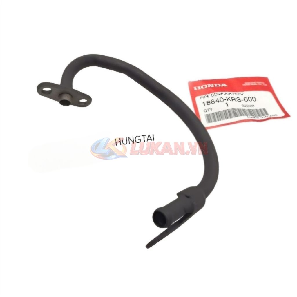 Ống co hơi, khí thải đầu bò quylat WAVE Thái 2004, S100... zin Honda 18640-KRS-600 - Ảnh 3