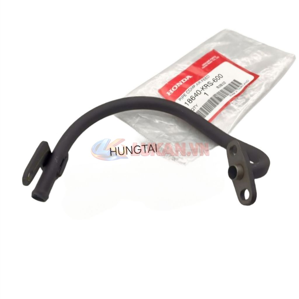 Ống co hơi, khí thải đầu bò quylat WAVE Thái 2004, S100... zin Honda 18640-KRS-600 - Ảnh 4
