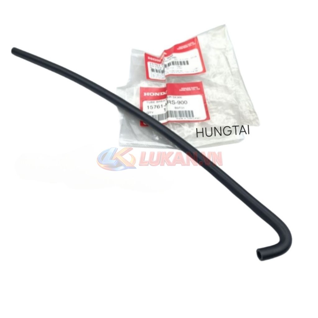 Ống thông hơi máy lên pô E, bao tử Super DREAM, WAVE... zin Honda 15761-KRS-900 - Ảnh 2