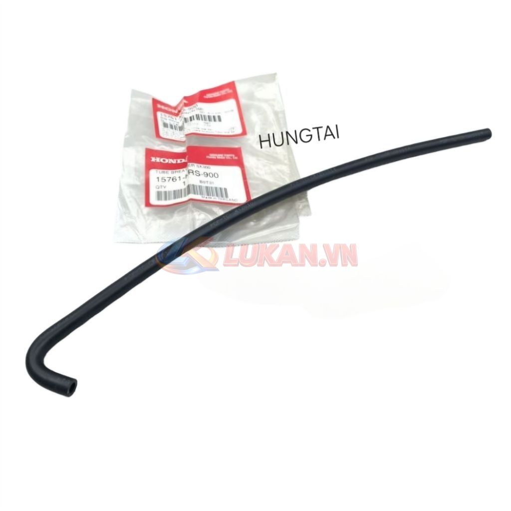 Ống thông hơi máy lên pô E, bao tử Super DREAM, WAVE... zin Honda 15761-KRS-900 - Ảnh 4