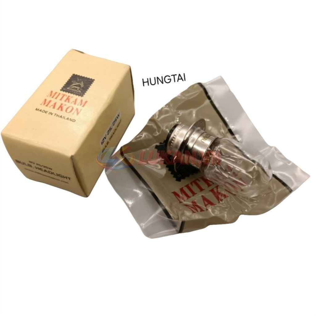 Bóng đèn pha trước xe DREAM, WAVE, FUTURE, CUB... hàng thái 18, 25, 35W - Ảnh 4