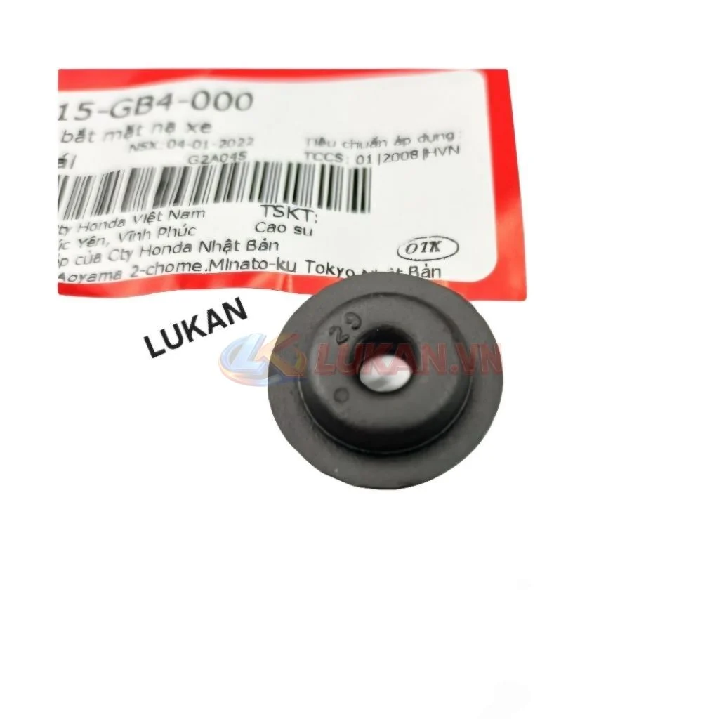 Cao su đệm nhựa mặt nạ trước xe DREAM zin chính hãng 64315-GB4-000 - Ảnh 2