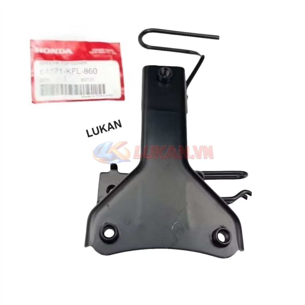 Khung pass bắt nhựa mặt nạ trước WAVE Thái đĩa zin Honda 64221-KFL-860 - Ảnh 4