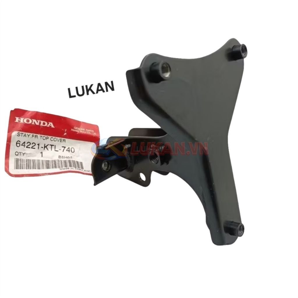 Khung pass nhựa mặt nạ trước WAVE S100.... Thái zin Honda 64221-KTL-980