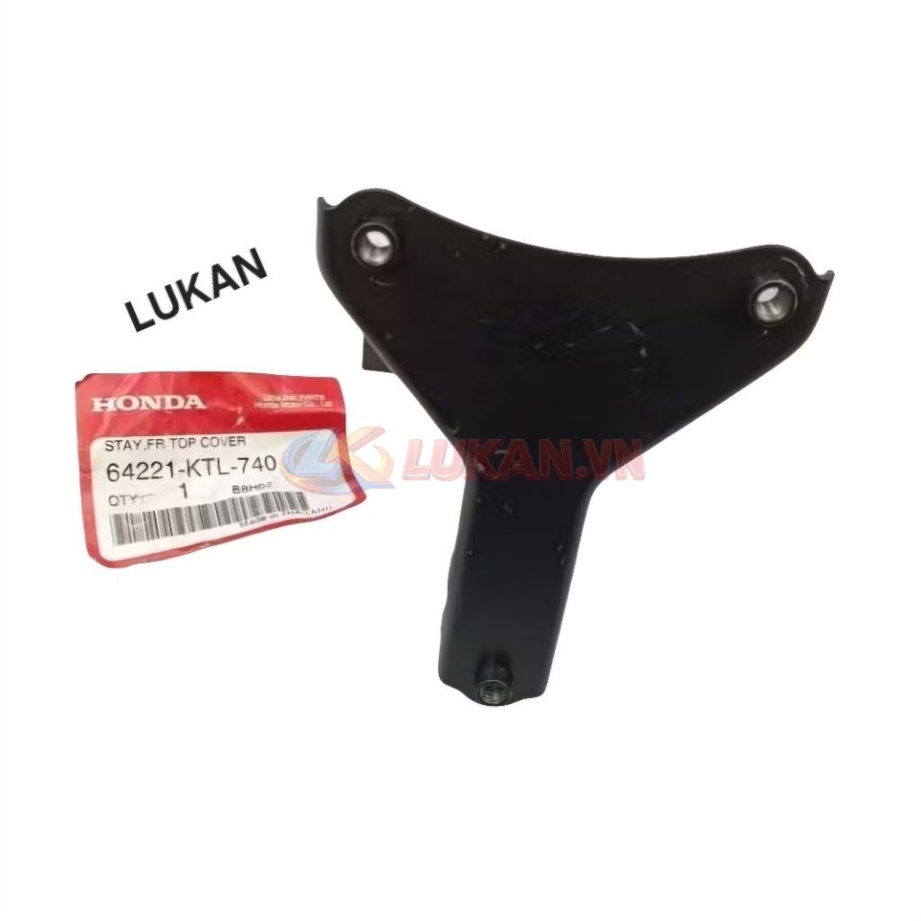 Khung pass nhựa mặt nạ trước WAVE S100.... Thái zin Honda 64221-KTL-980 - Ảnh 3