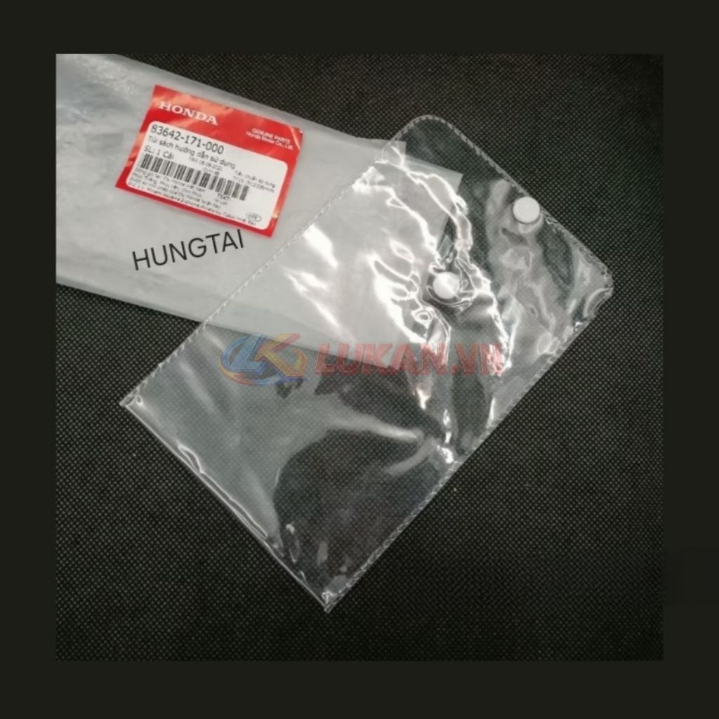 Túi đựng, bọc sách hướng dẫn xe máy Honda 83642-171-000 - Ảnh 3
