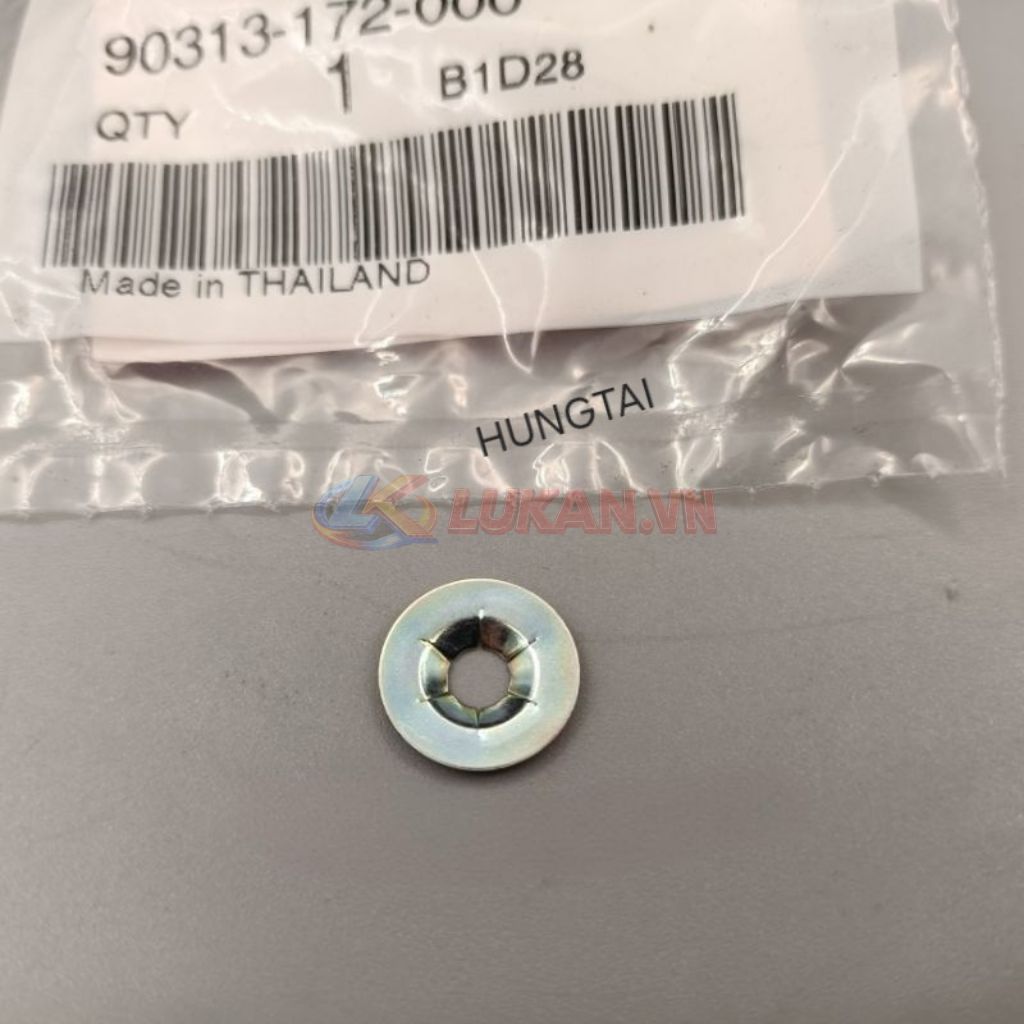 Phe gài CDI bửng yếm xe DREAM zin Thái, đai vuông 4mm 90313-172-000 - Ảnh 2