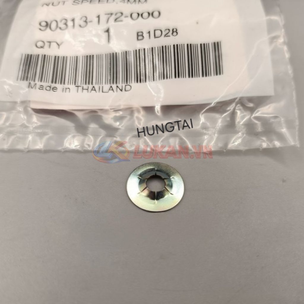 Phe gài CDI bửng yếm xe DREAM zin Thái, đai vuông 4mm 90313-172-000 - Ảnh 4