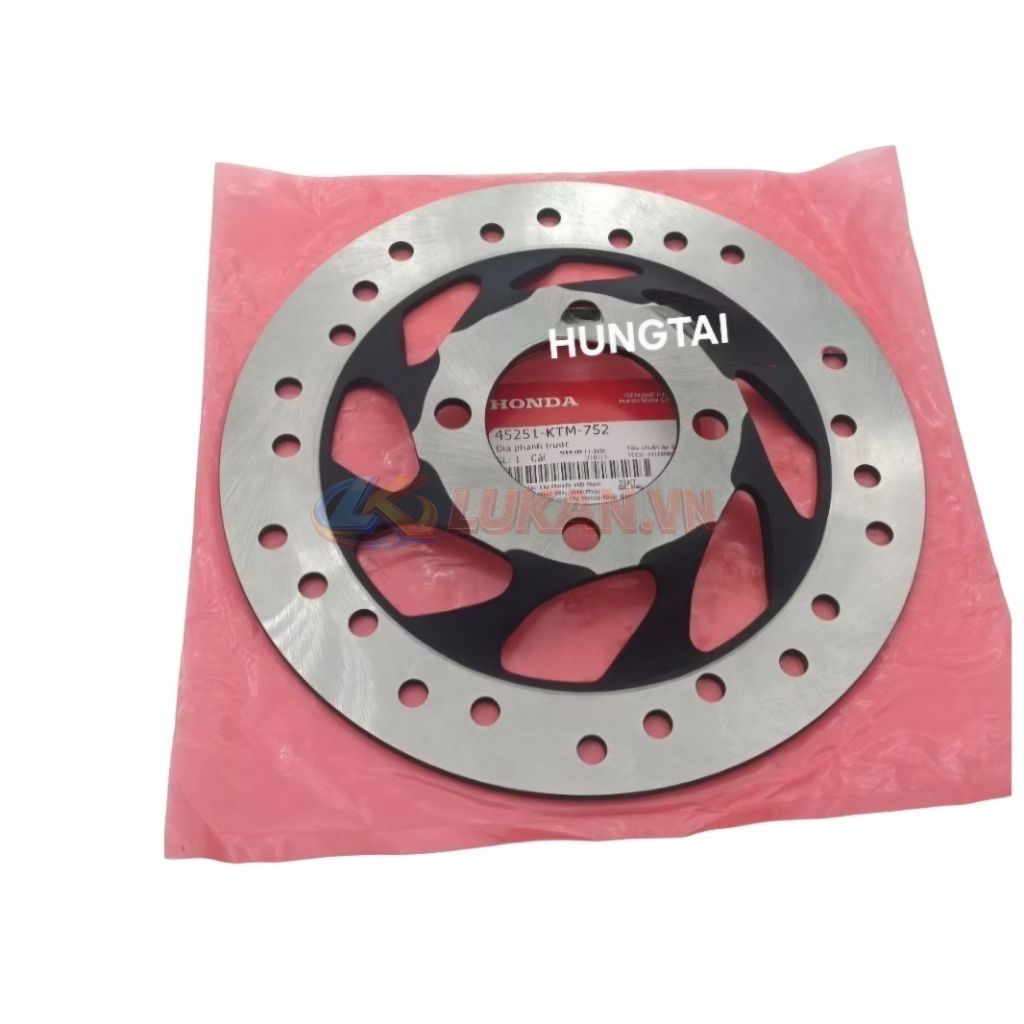 Đĩa thắng, phanh trước xe WAVE RS, S100, FUTURE 2, NEO 125... zin Honda 45251-KTM-752 - Ảnh 2