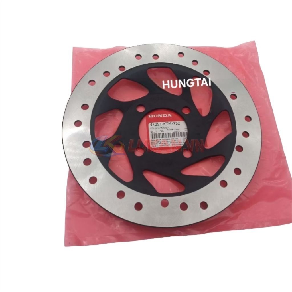 Đĩa thắng, phanh trước xe WAVE RS, S100, FUTURE 2, NEO 125... zin Honda 45251-KTM-752 - Ảnh 4