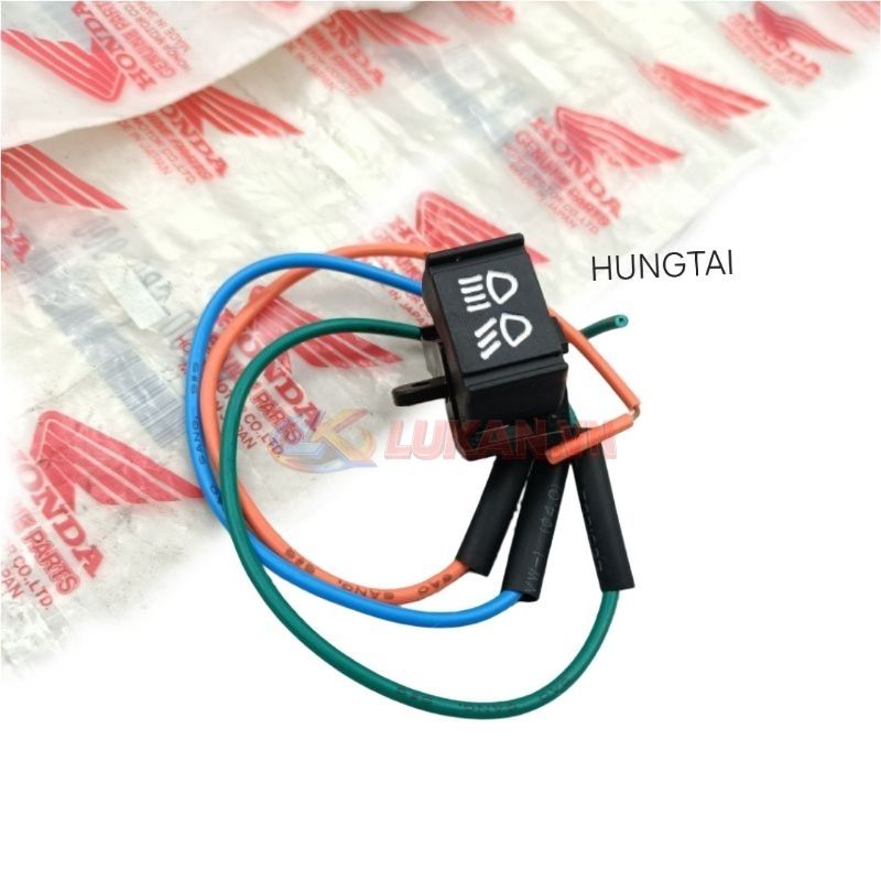 Nút bật công tắc pha coss đèn xe DREAM zin chính hãng - Ảnh 2