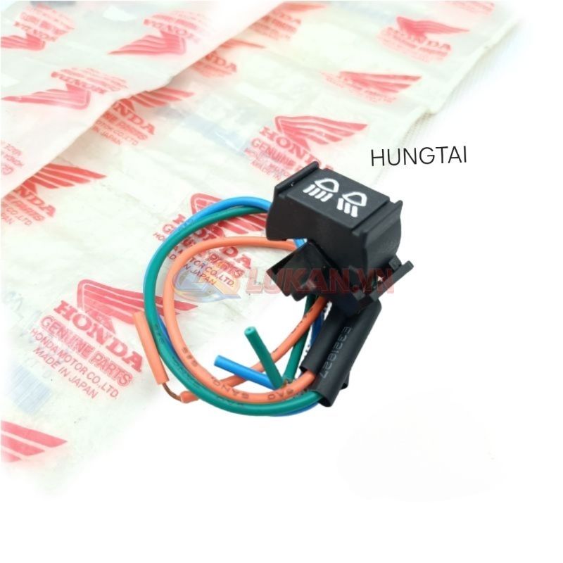 Nút bật công tắc pha coss đèn xe DREAM zin chính hãng - Ảnh 4