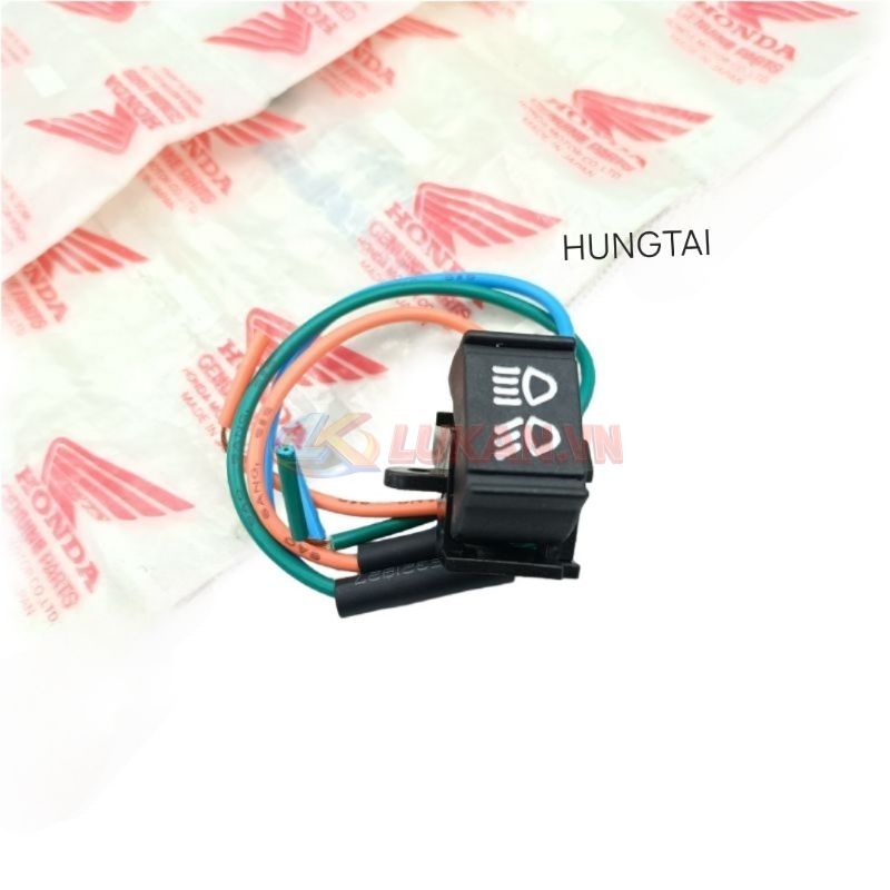 Nút bật công tắc pha coss đèn xe DREAM zin chính hãng - Ảnh 5