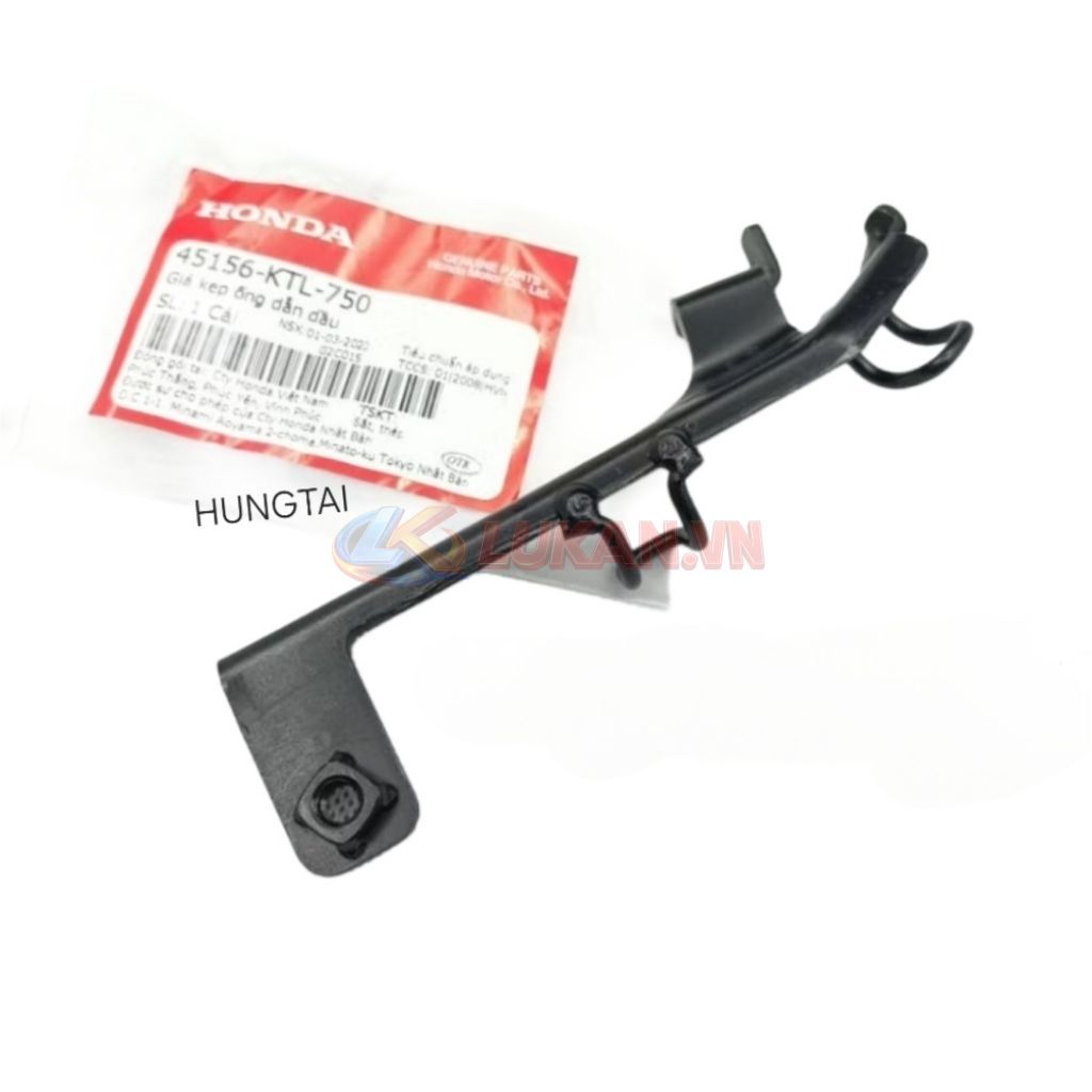 Pass kẹp giữ dây dầu thăng, phanh trước WAVE RS, S100, RSX.... zin Honda 45156-KTL-750 - Ảnh 2