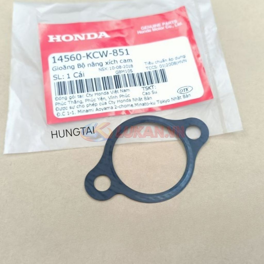 Gioăng, ron đệm tăng sên xích cam FUTURE 2, NEO, X 125.... zin Honda 14560-KCW-851, 14560-KGH-900 - Ảnh 4