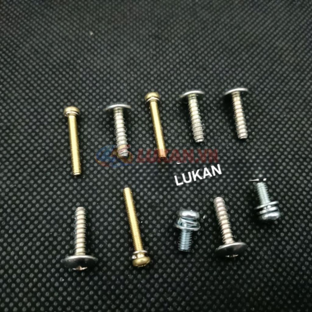 Bộ ốc vít lắp võ cụm đồng hồ công tơ mét xe DREAM.... - Ảnh 3