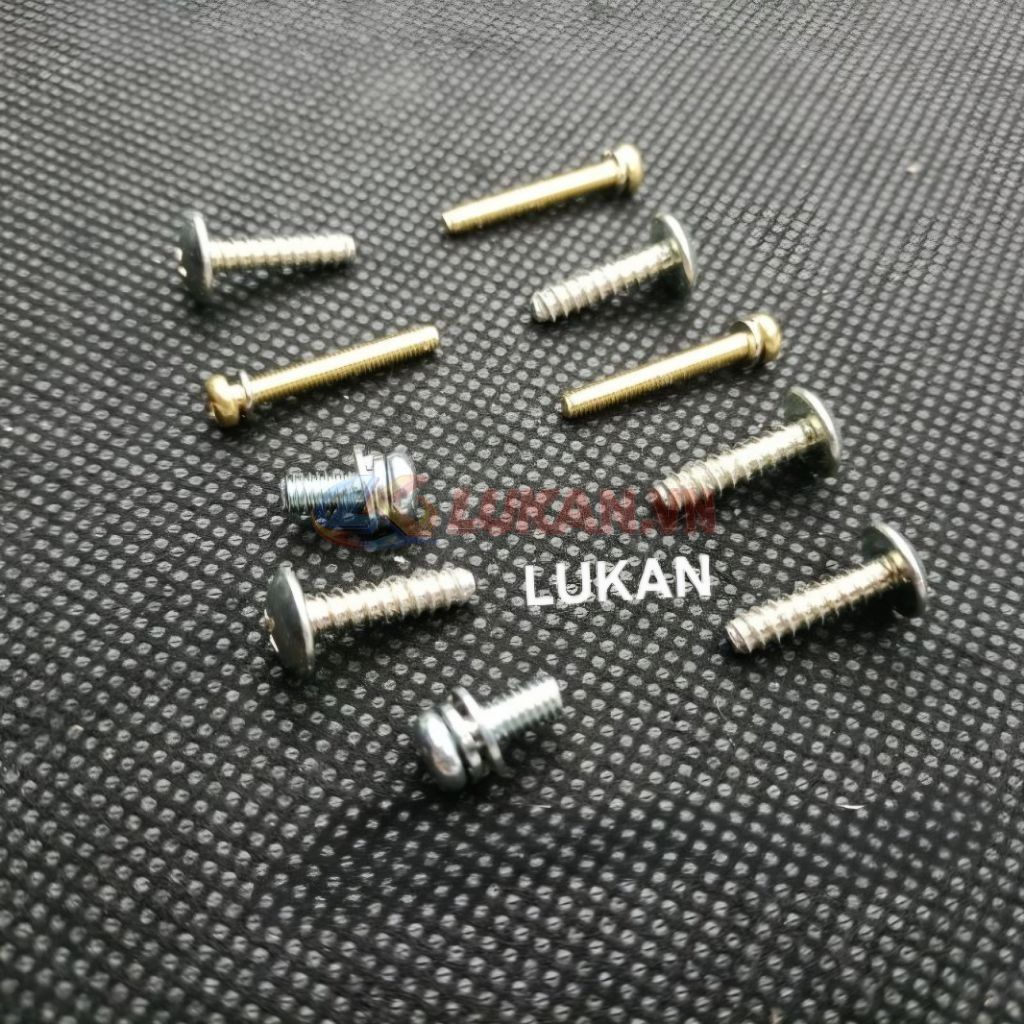Bộ ốc vít lắp võ cụm đồng hồ công tơ mét xe DREAM.... - Ảnh 2