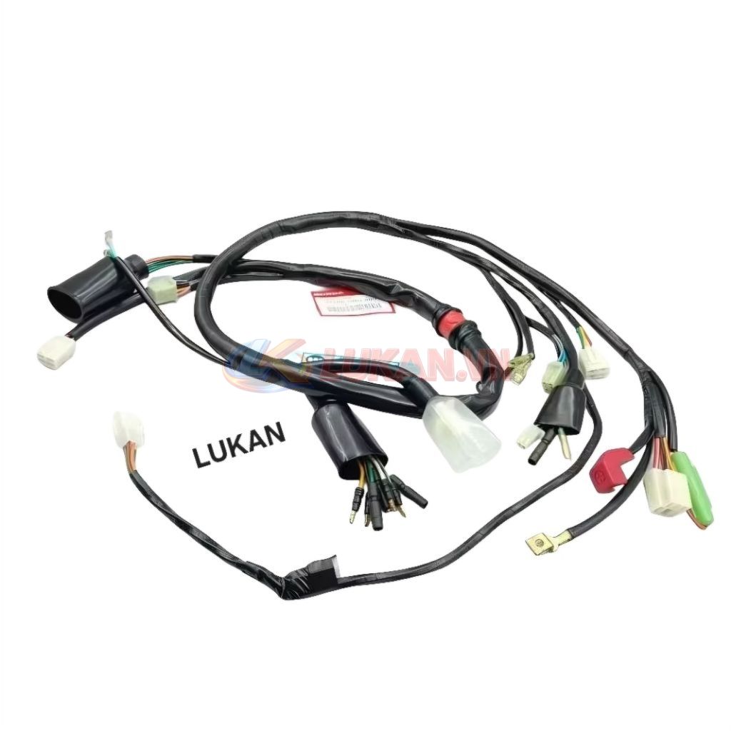 Sợi dây điện sườn chính xe DREAM Thái tem xanh zin Honda - Ảnh 3