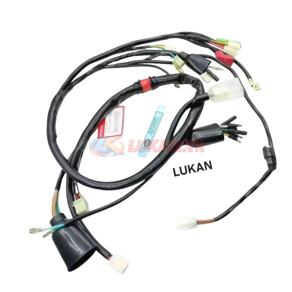 Sợi dây điện sườn chính xe DREAM Thái tem xanh zin Honda - Ảnh 4