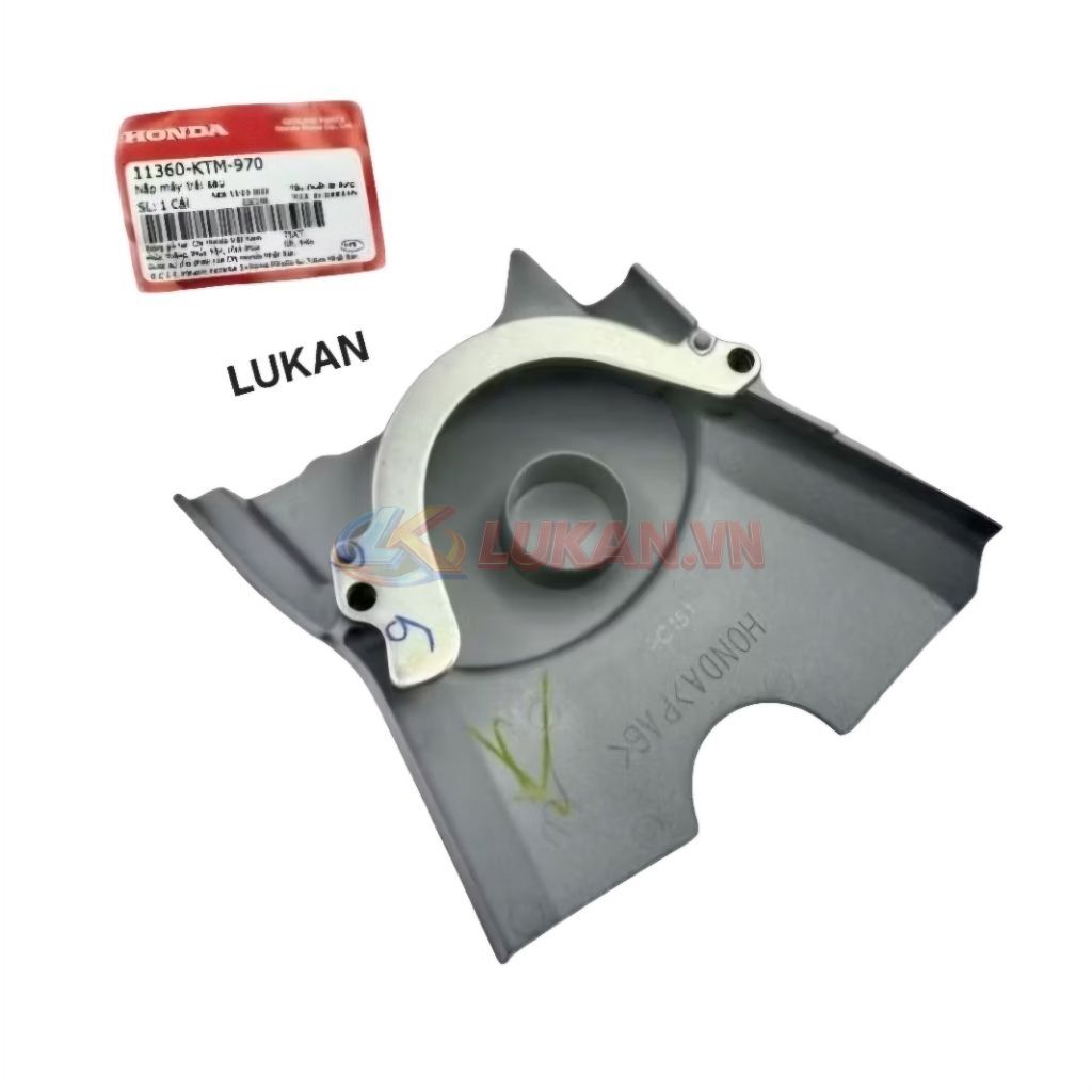 Nắp ốp che nhông, mang đuôi cá FUTURE NEO, X 125 zin Honda 11360-KTM-970 - Ảnh 2