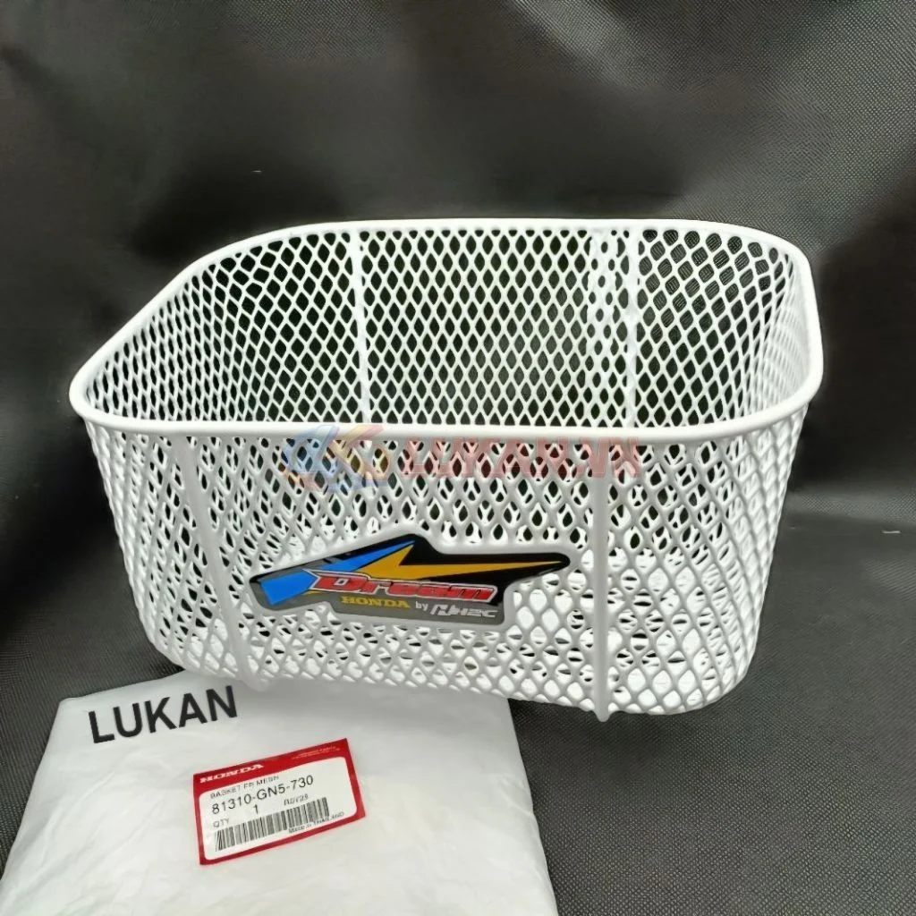 Rổ giỏ trước đựng đồ xe DREAM màu Trắng zin Thái xịn - Ảnh 4