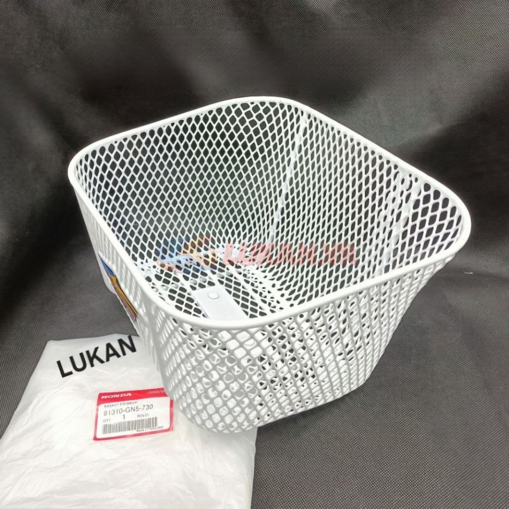 Rổ giỏ trước đựng đồ xe DREAM màu Trắng zin Thái xịn - Ảnh 5